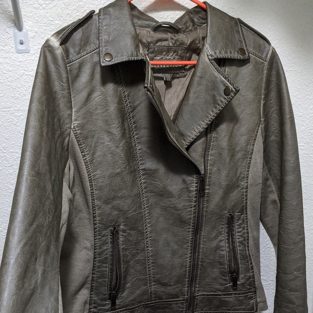 Leather jacket